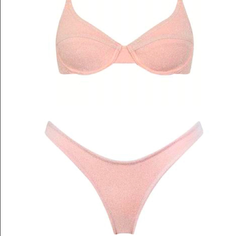 COPY - Triangle Lina Blush Bikini
